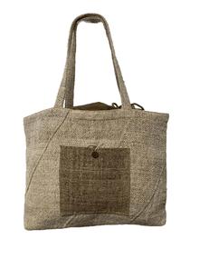 Organic Hemp Beach Bag // Ladies natural hand bag via Himal Natural Fibres