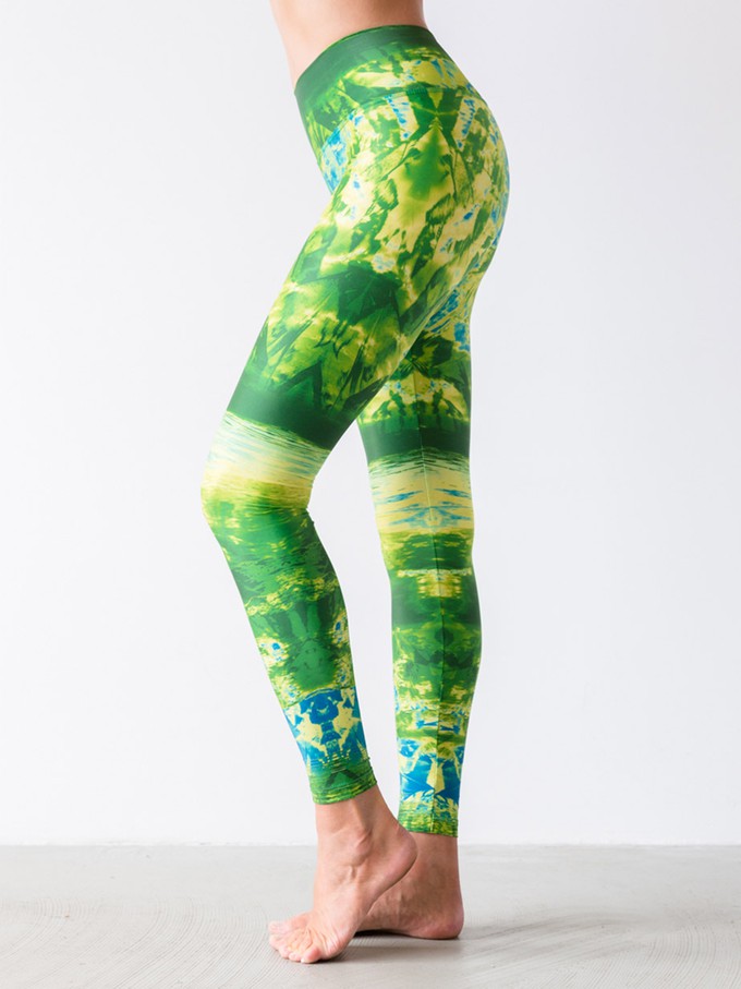 Yoga Pants Misty Jungle from Hoessee