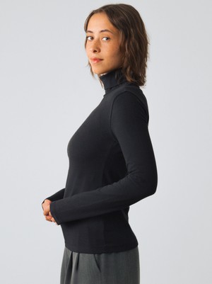 Jersey-Rollkragenpullover from Honest Basics
