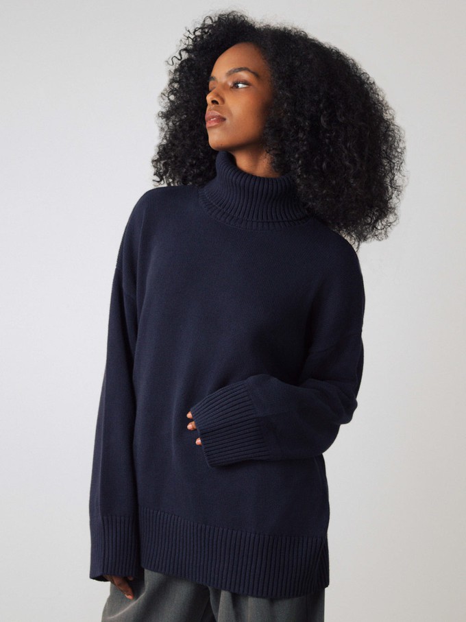 Chunky Rollkragenpullover Frauen from Honest Basics