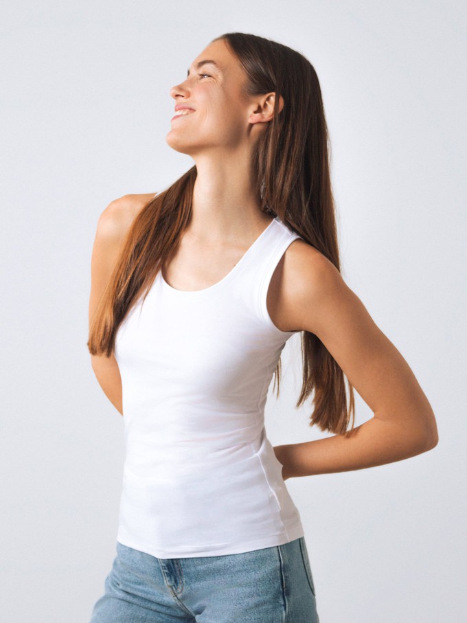 Stretch-Tank-Top from Honest Basics
