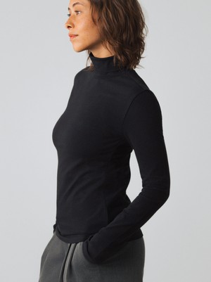 Jersey-Rollkragenpullover from Honest Basics