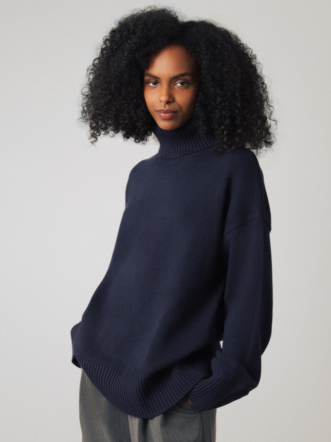 Chunky Rollkragenpullover Frauen from Honest Basics