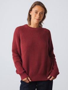 Grobstrick Pullover Damen via Honest Basics