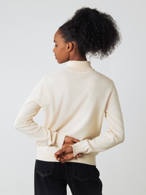 Rollkragenpullover Frauen from Honest Basics