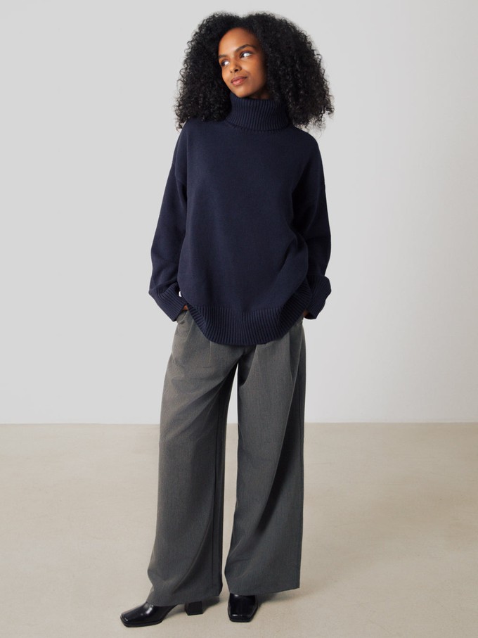 Chunky Rollkragenpullover Frauen from Honest Basics