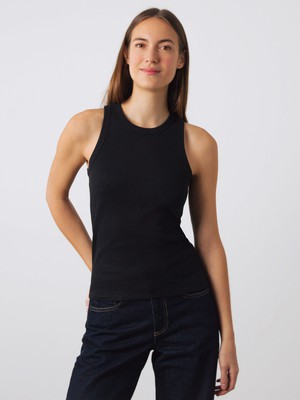 Geripptes Racer-Top from Honest Basics