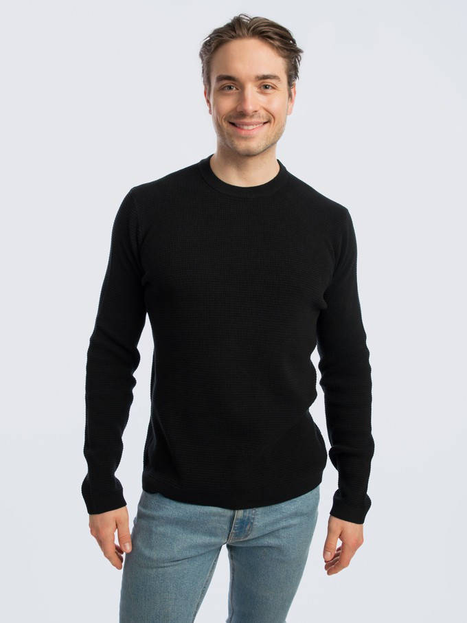 strukturierter Pullover from Honest Basics