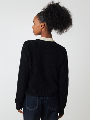 Grobe Strickjacke from Honest Basics