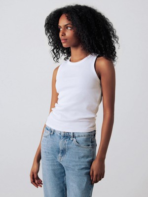 Geripptes Racer-Top from Honest Basics