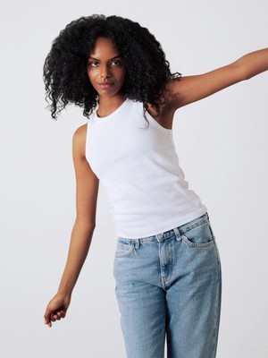 Geripptes Racer-Top from Honest Basics