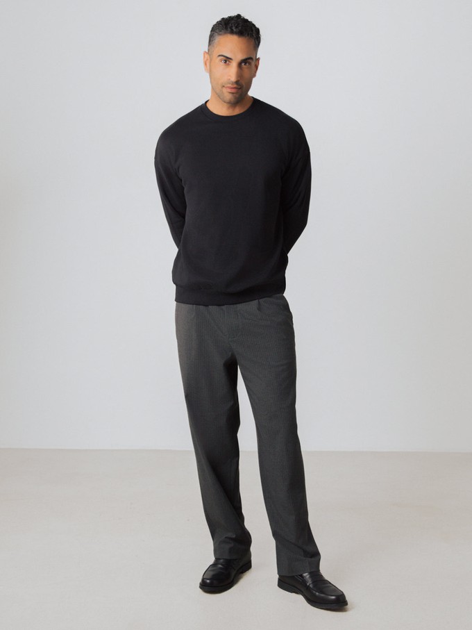 Pullover mit Rundhalsausschnitt from Honest Basics