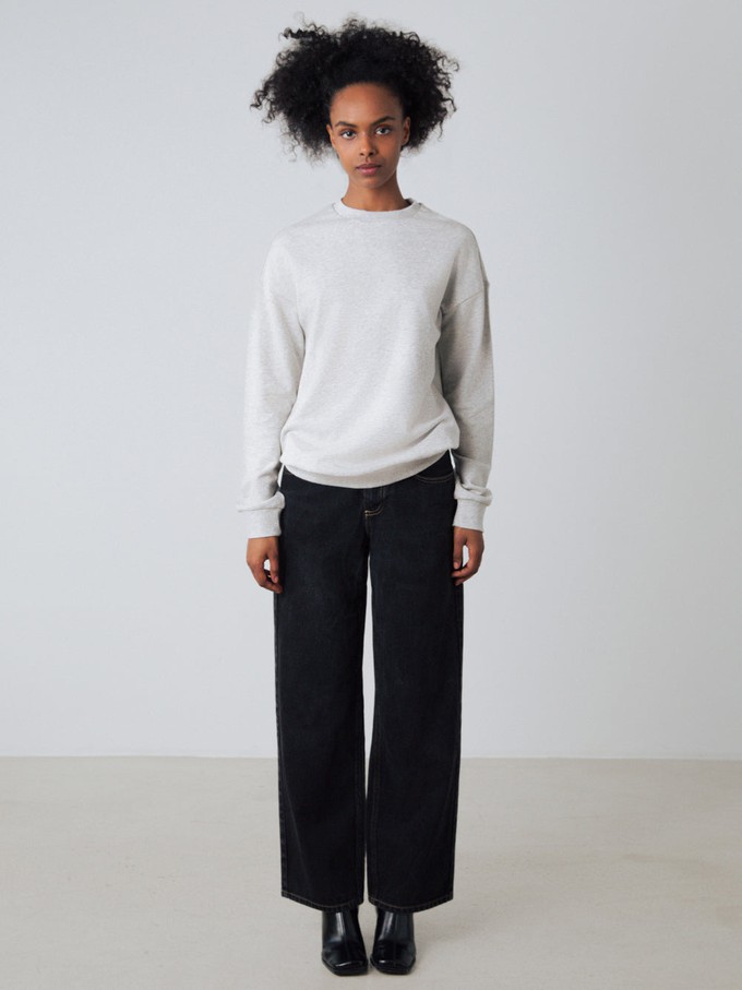 Leichter Rundhalspullover Frauen from Honest Basics