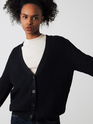 Grobe Strickjacke from Honest Basics