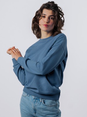 Leichter Rundhalspullover Frauen from Honest Basics