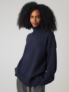 Chunky Rollkragenpullover Frauen via Honest Basics