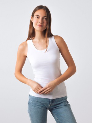 Stretch-Tank-Top from Honest Basics