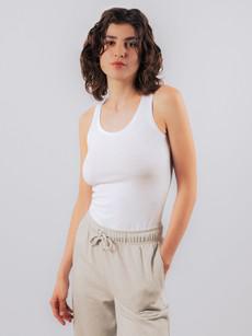 Stretch-Tank-Top via Honest Basics