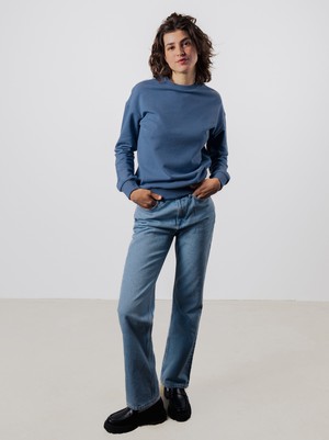 Leichter Rundhalspullover Frauen from Honest Basics