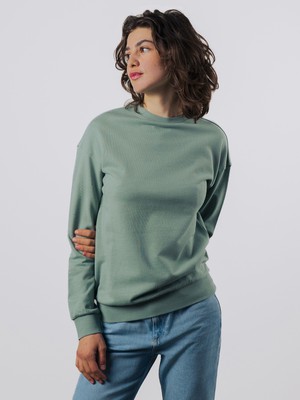 Leichter Rundhalspullover Frauen from Honest Basics