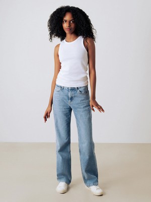 Geripptes Racer-Top from Honest Basics