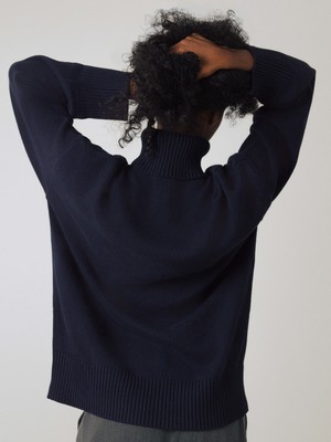 Chunky Rollkragenpullover Frauen from Honest Basics
