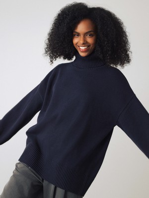 Chunky Rollkragenpullover Frauen from Honest Basics