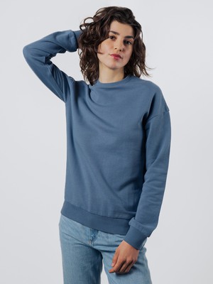 Leichter Rundhalspullover Frauen from Honest Basics