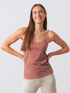 Spaghetti-Träger-Top via Honest Basics