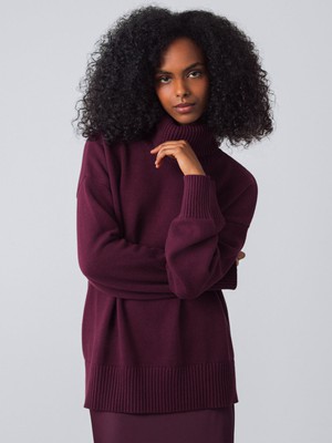 Chunky Rollkragenpullover Frauen from Honest Basics