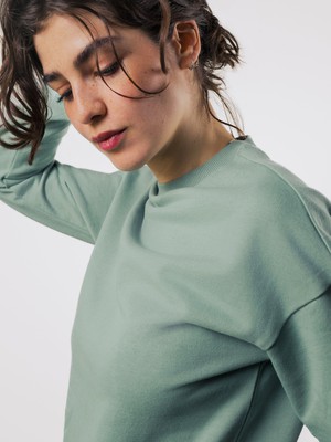 Leichter Rundhalspullover Frauen from Honest Basics