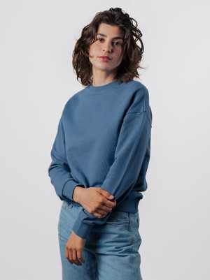 Leichter Rundhalspullover Frauen from Honest Basics