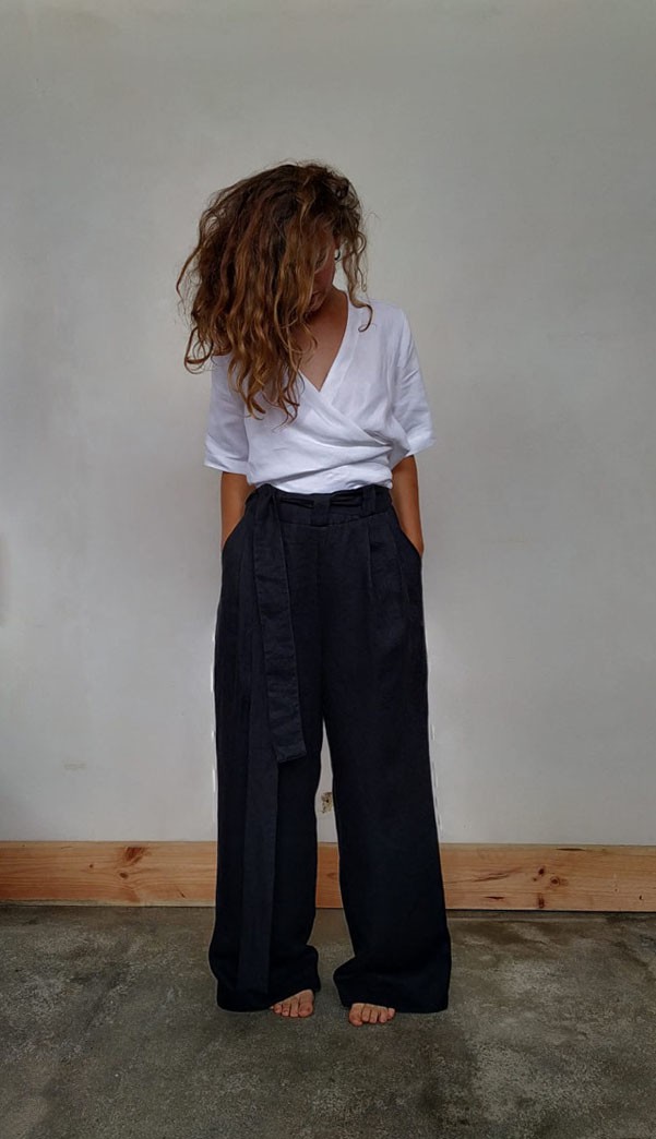 Eles Pants Linen from Ida&Volta