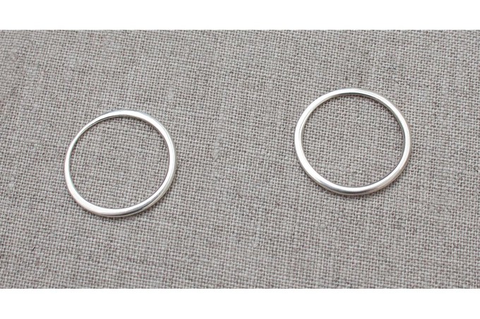 New Moon Ring Ecosilver from Ida&Volta