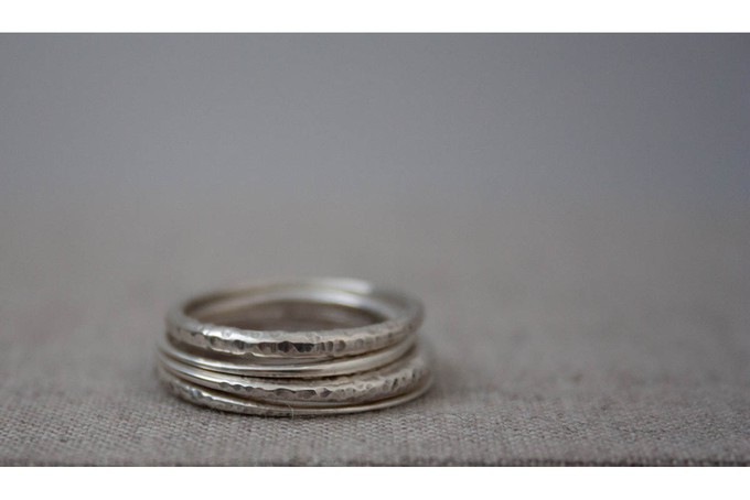 Crescent Ring Ecosilver from Ida&Volta