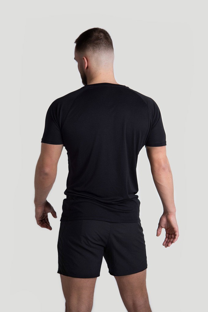 [PF32.Wood] T-Shirt - Black from Iron Roots