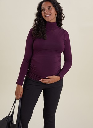 The Maternity Turtleneck with LENZING™ ECOVERO™ from Isabella Oliver