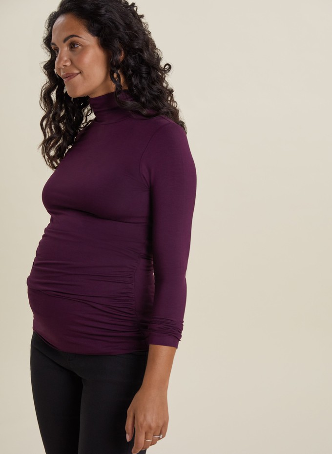 The Maternity Turtleneck with LENZING™ ECOVERO™ from Isabella Oliver