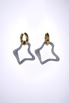 The Pentagon - gold ring (pair) via IZZI Label