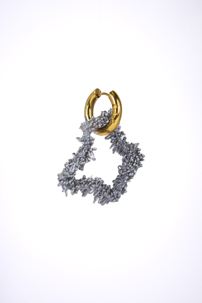 The Fuzzy Pentagon - gold ring from IZZI Label