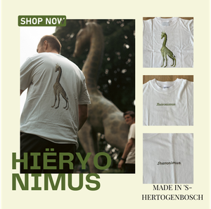 Hieronimus White Tee from Jheronimus Clothing