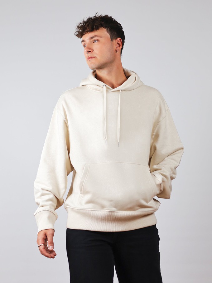 CREAM - NO MEANS NO - HOODIE from JOHANNA PETERSEN