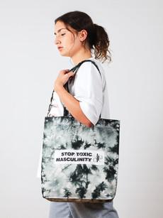 TIE DYE GLITCH TOTE BAG via JOHANNA PETERSEN