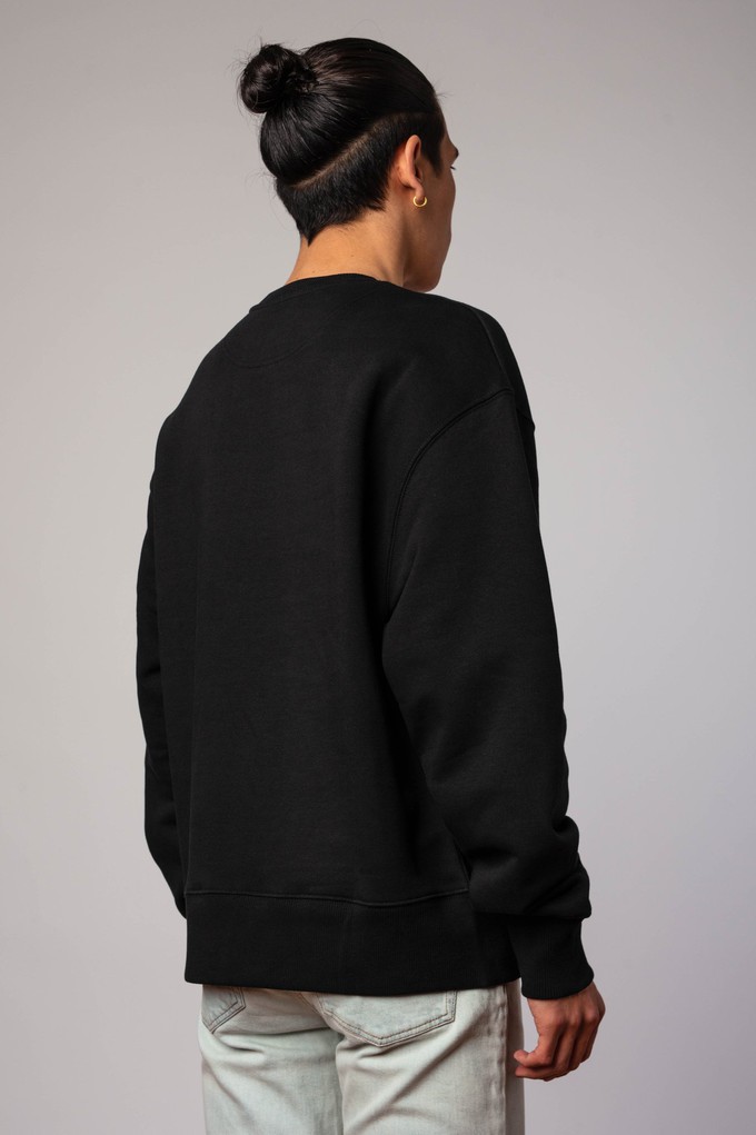 BLACK MY BODY SWEATSHIRT from JOHANNA PETERSEN