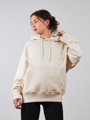 CREAM - NO MEANS NO - HOODIE from JOHANNA PETERSEN