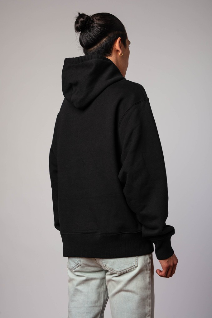 BLACK MY BODY HOODIE from JOHANNA PETERSEN