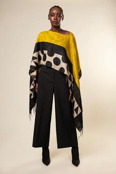 NEW! 3-in-1 Peace Silk Poncho The Sun via JULAHAS