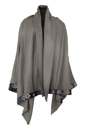 NEW! Wool Cape Coat Cocoon Taupe from JULAHAS