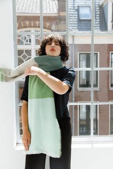 NEW! Wool SCARF Dash Green via JULAHAS