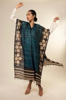 NEW! 3-in-1 Peace Silk Poncho Maple via JULAHAS